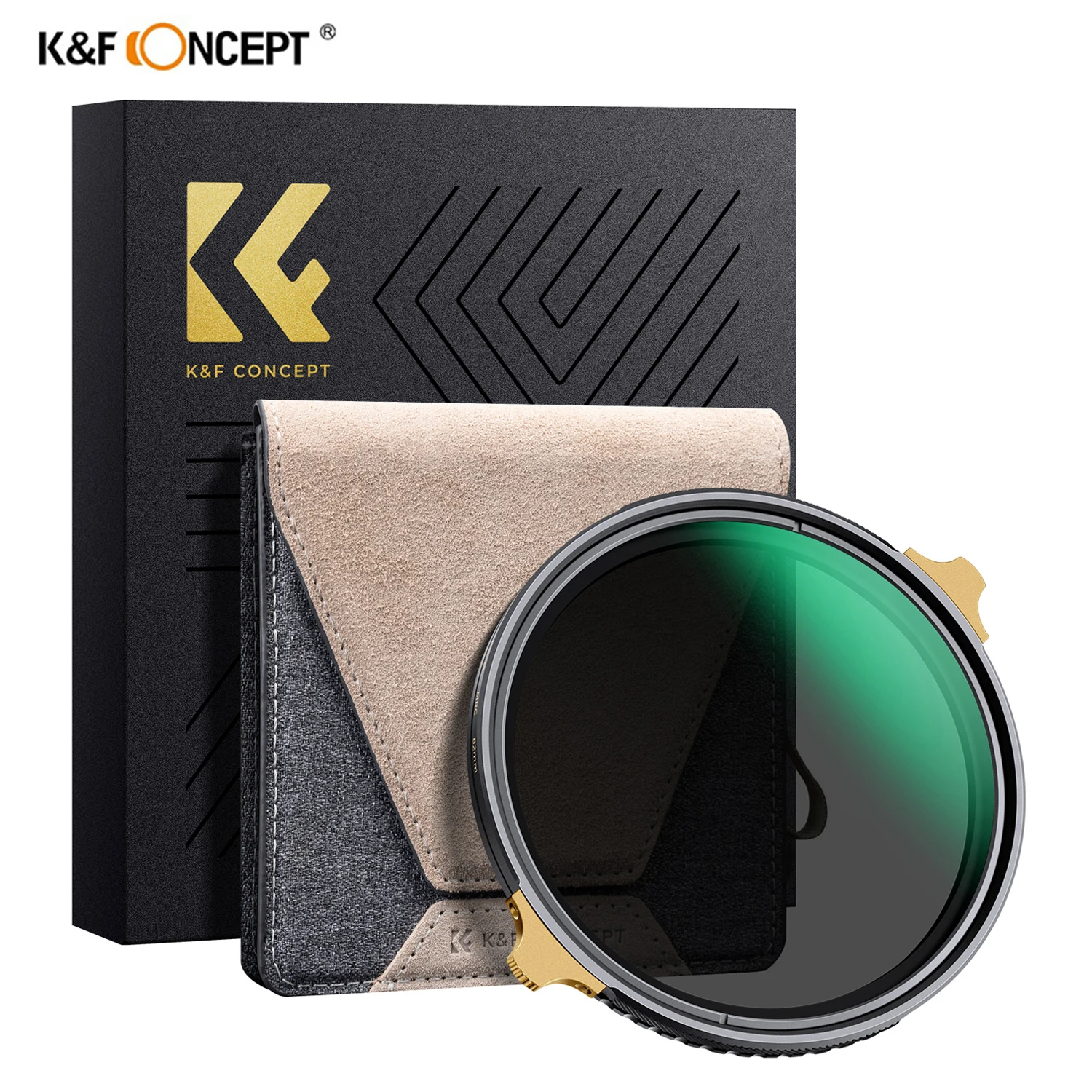 

K&F Concept Nano-X PRO ND2-ND32 Filter 67/72/77/82mm Waterproof Anti-Reflection 36 layer coated Neutral Density Camera Lens