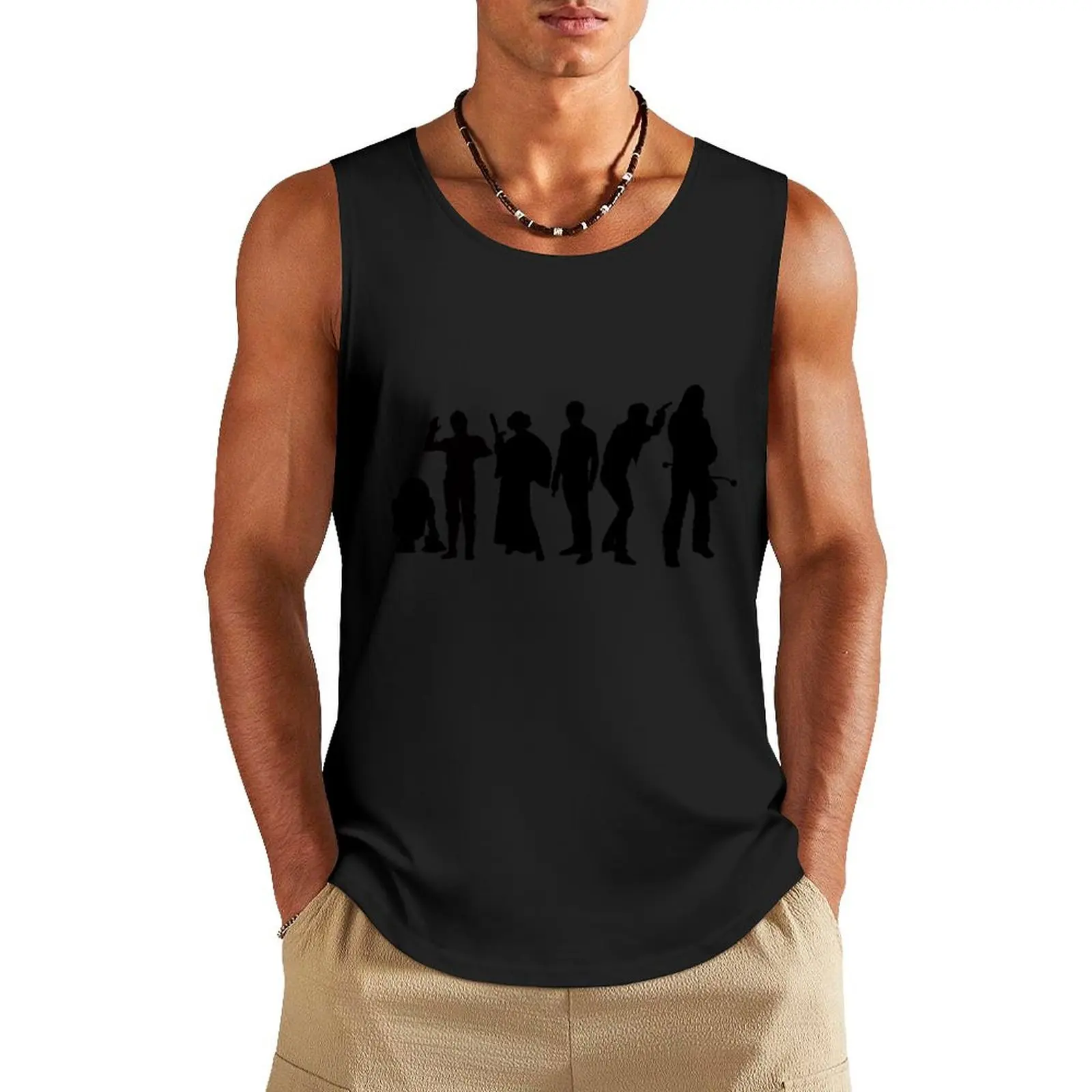 Millenium Falcon Crew Tank Top fitness Bodybuilding shirt