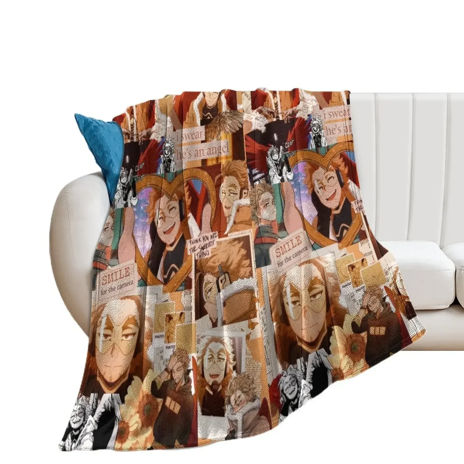 

Hawks - manga color version Throw Blanket Giant Sofa Decorative Sofas manga Blankets