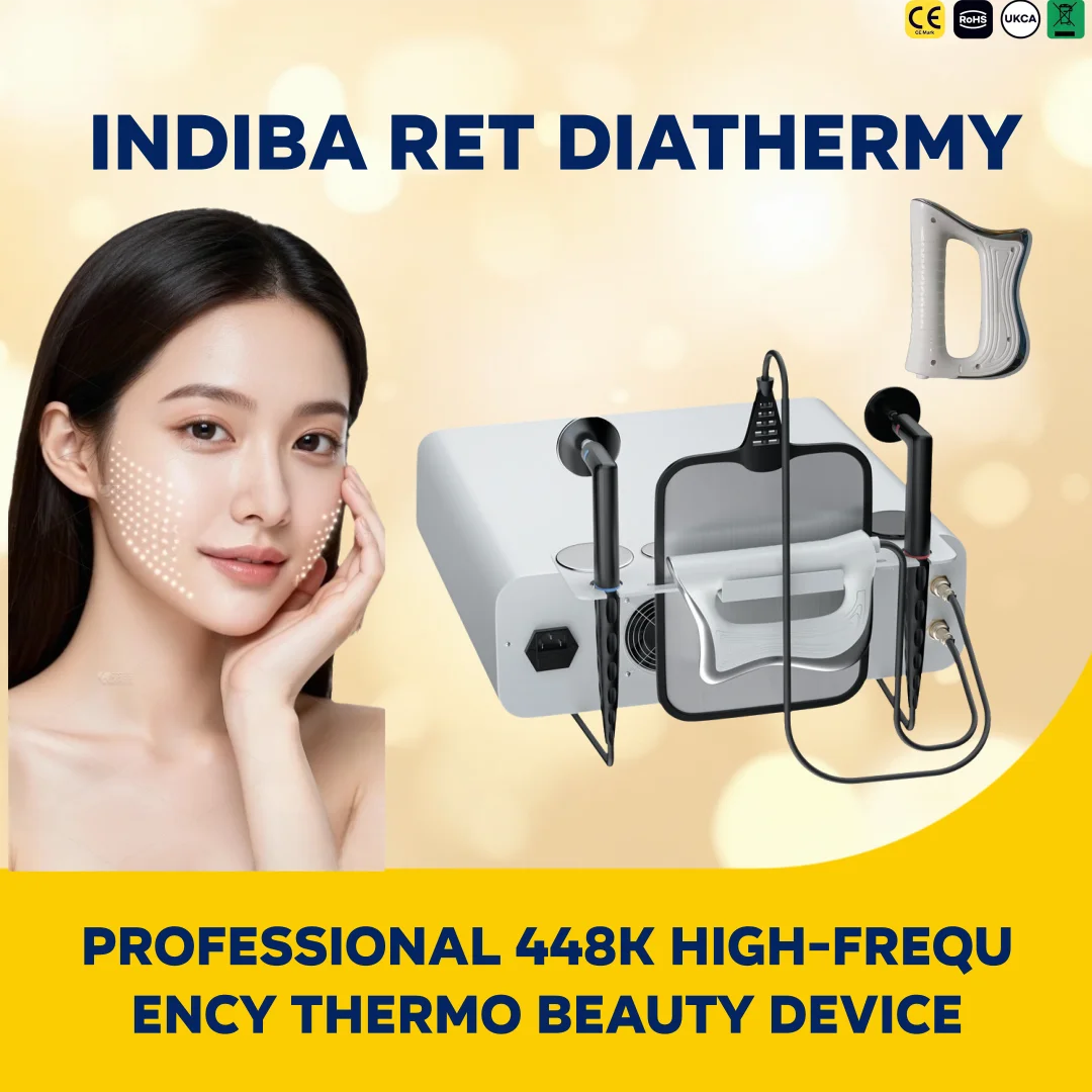 

Аппарат для омоложения и коррекции фигуры 448K Fever Master CET RET, двойной режим работы (для лица и тела), с функцией подтяжки кожи, для салонов красоты, сертифицирован CE.