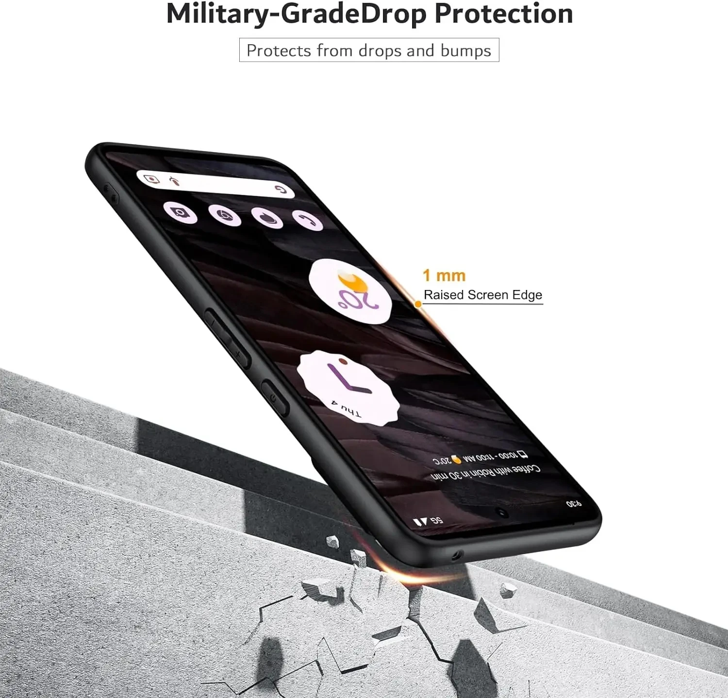 Luxuriöse Flüssigsilikon-Handyhülle für Google Pixel 6, 6A, 7, 7A, 8, 8A, 9 Pro, XL, matte Silikonhülle – Detail 2