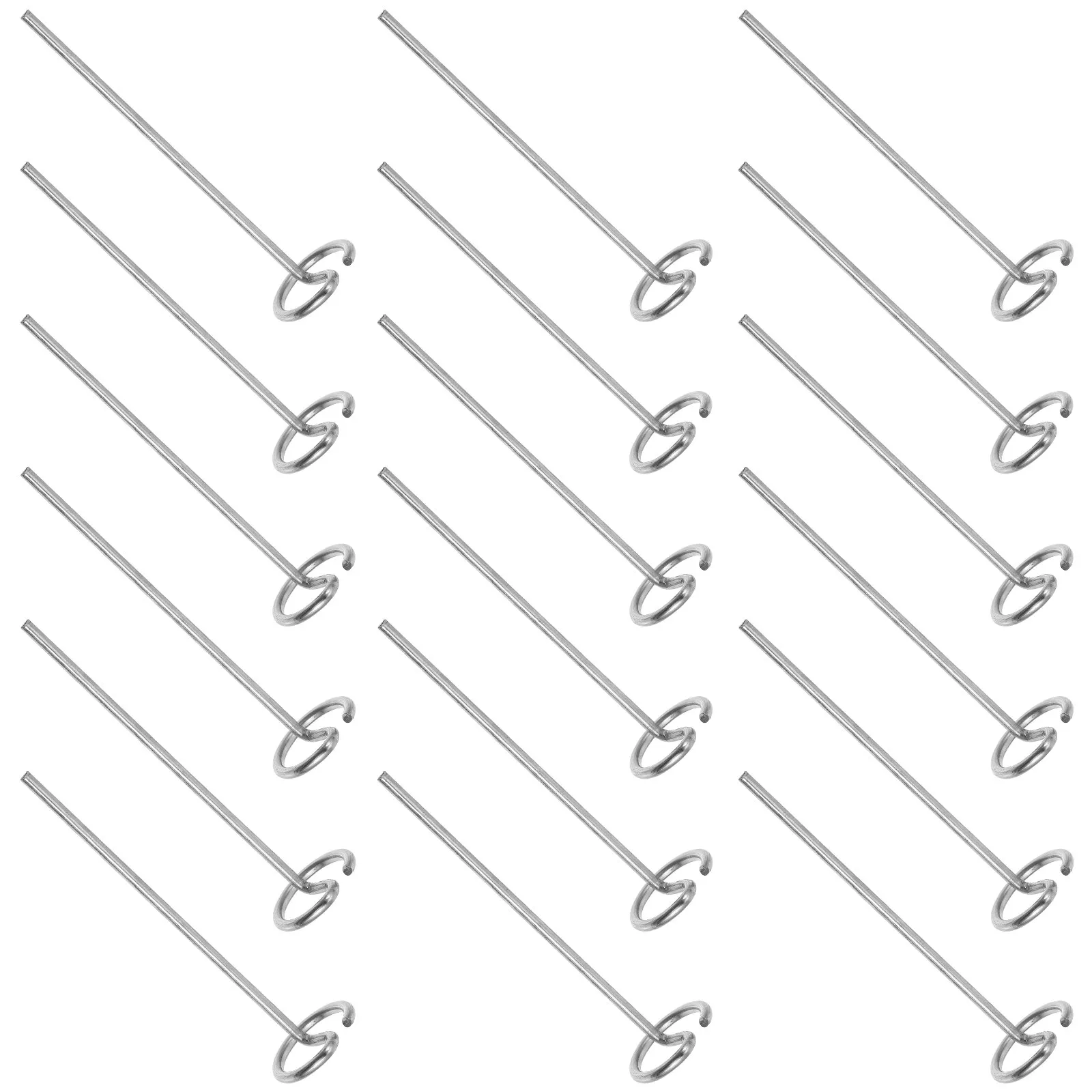 Solar Lawn Ground Stakes Garden Outdoor Yard Halloween Christmas Garden Pin Garden Pins Garden Edge Stakes Camp Stakes 20Pcs
