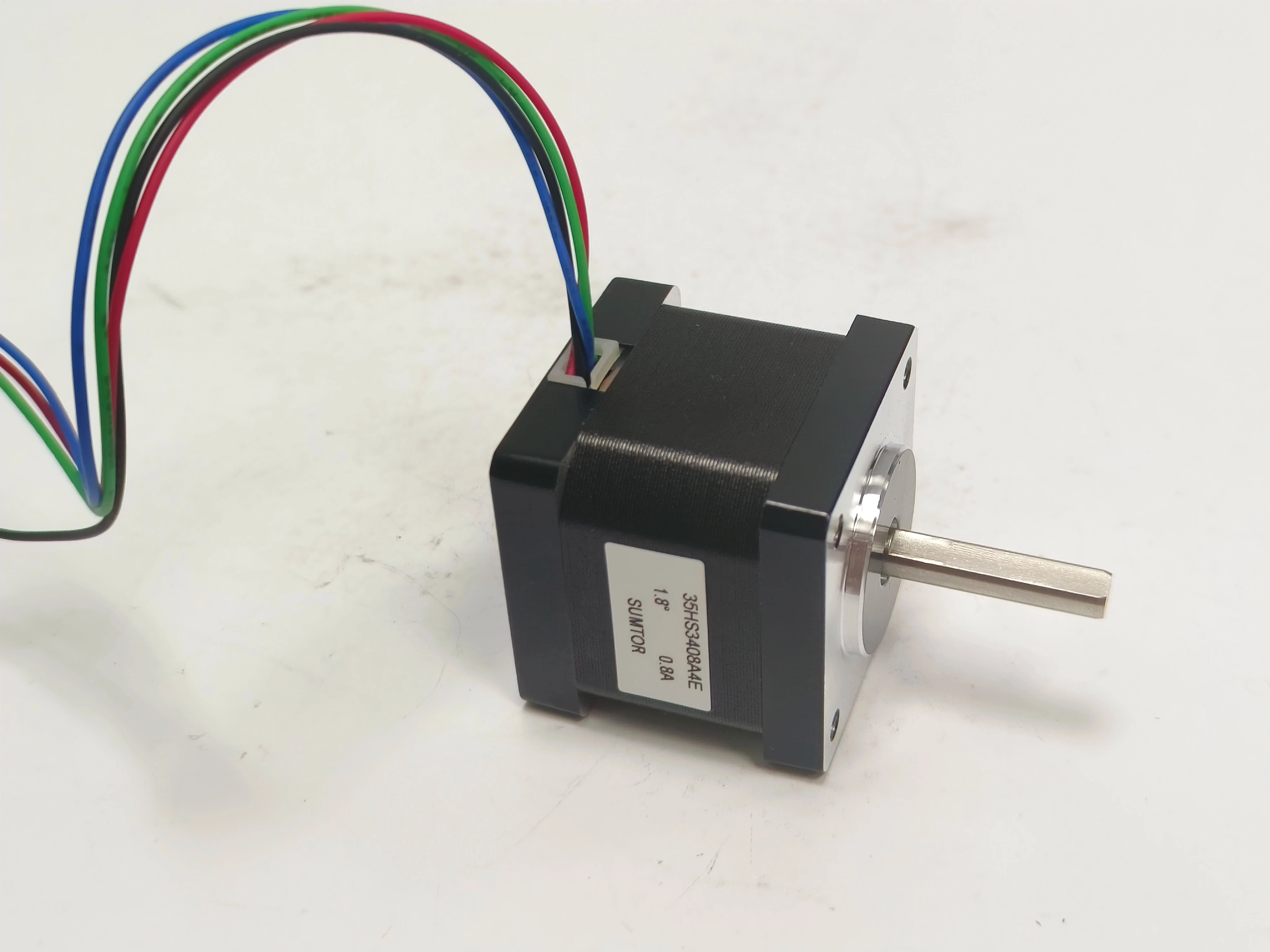 Body Length 34mm 4-Wire NEMA14 Stepper Motor 18N.cm Current 0.8A Step angle 1.8° Single Output Shaft Motor