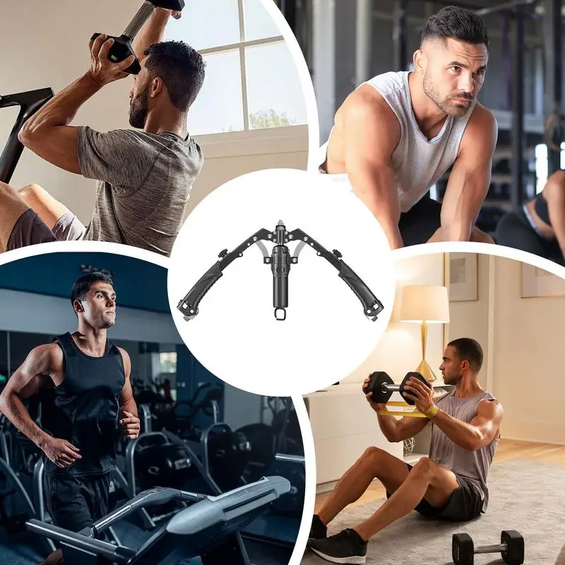 1pcs Arm Exerciser Adjustable Hydraulic Power Shoulder Muscle Training Fitness Equipment For Chest Shoulder Muscle Expander