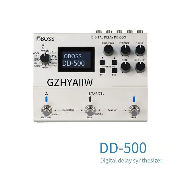 

The new BOSS DD-500 DD500 electric guitar digital delay effect device fever single effect device