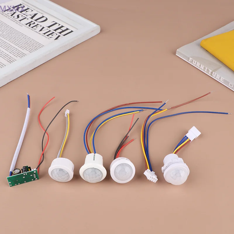 Sensor de lâmpada espelhada 60w, interruptor liga/desliga, luzes led, controlador isolado, ir, sensor de movimento infravermelho, interruptor de luz