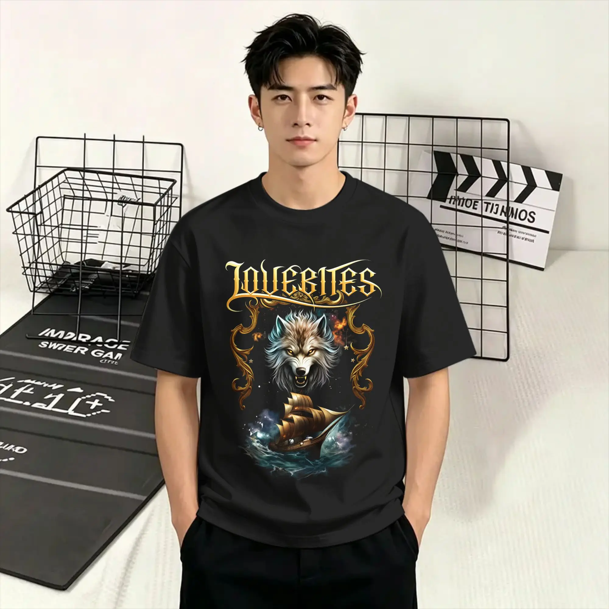 Lovebites T Shirt Summer Outstanding Power Fashion T Shirts Men