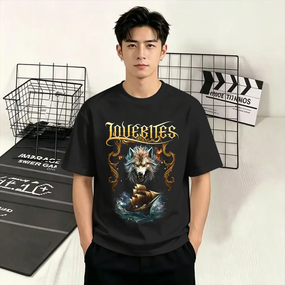 Lovebites T Shirt Summer Outstanding Power Fashion T Shirts Men