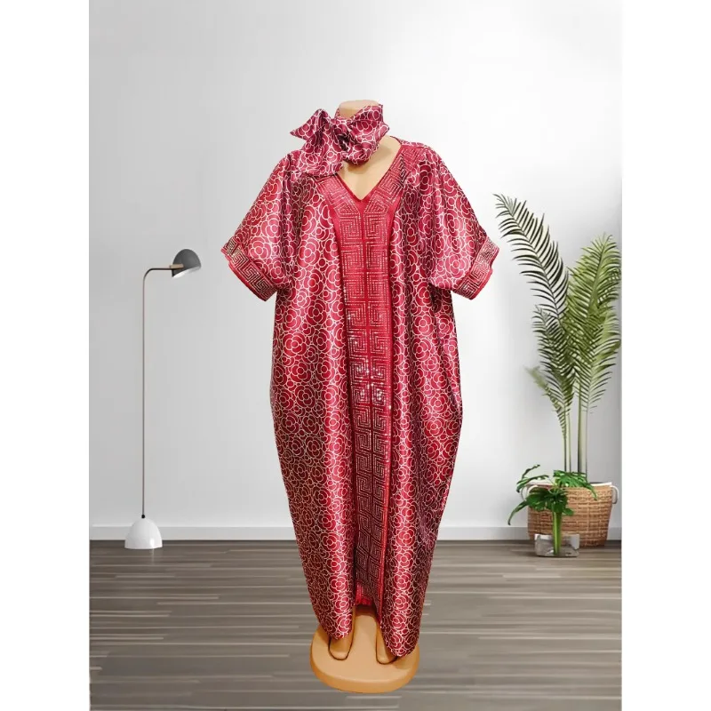 

Роскошные африканские платья для женщин, вечернее платье из двух частей с кружевным комплектом нижнего белья, африканские платья для женщин, африканские платья 2025 года