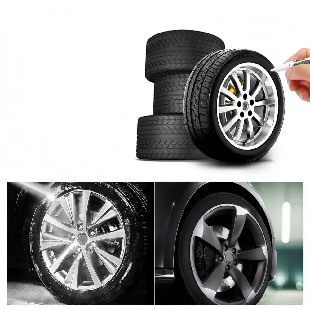 For For Rayhong Car Tire Marker Waterproof Permanent Paint Marker Rubber Sidewall Graffiti Styling Writing Stylus