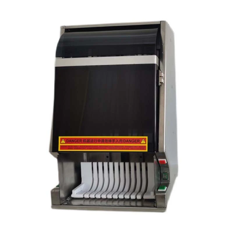 Rebanador de Sushi comercial de acero inoxidable, 8 piezas, máquina cortadora automática de rollos de Sushi, procesador de alimentos, cortador de rollos de arroz de algas marinas