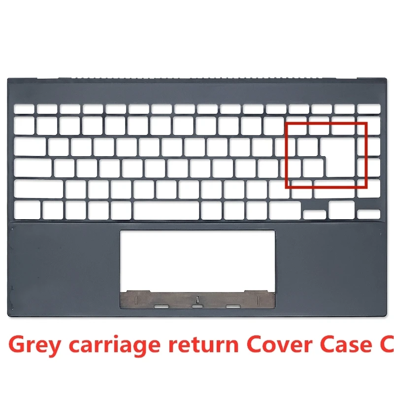 Imagem -05 - Capa Traseira Lcd para Laptop Asus Moldura Frontal Palmrest Fundo Dobradiça Novo Asus Zenbook 14 Ux425 Ux425j Ux425ja U4700j