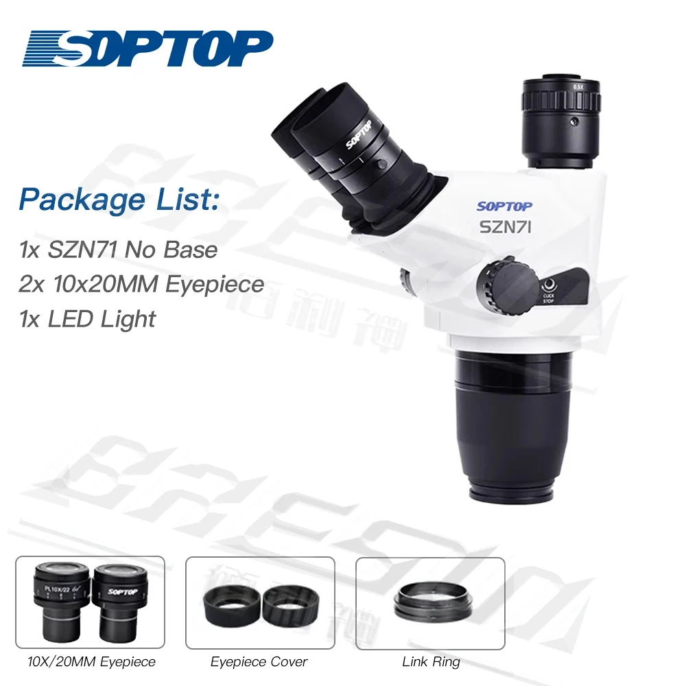 SOPTOP SZN71 三眼顕微鏡 500X ハイビジョン 工業用