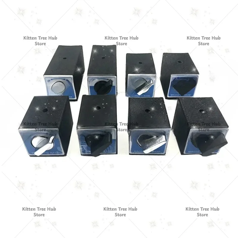 Switch Type Magnetic Base Strong Magnetic Wire Cutting Fixed Base Magnetic Table Base V-Shaped Iron Triangle Table 6T 12T