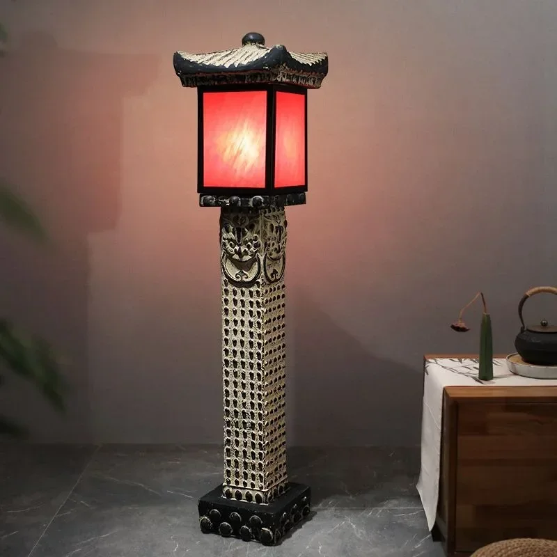 Palace lamp, palace floor lamp, high-value antique classic living room corridor aisle courtyard decorative lamp
