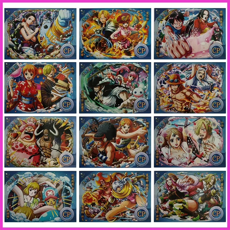 Anime ONE PIECE Rare CP Reflections Flash Cards Robin Sabo Koala Luffy Hancock Toys for boys Collectible Cards Birthday Gifts