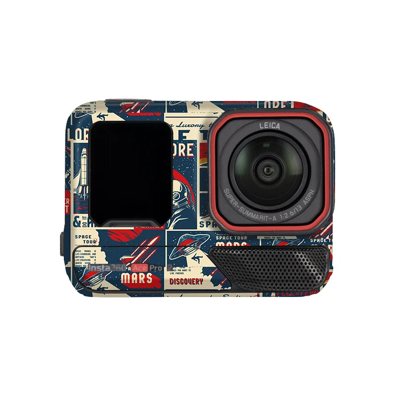 Customized Sticker For Insta360 Ace Pro2 Decal Skin Action Camera Vinyl Wrap Film Protector Coat Insta 360 Ace Pro 2