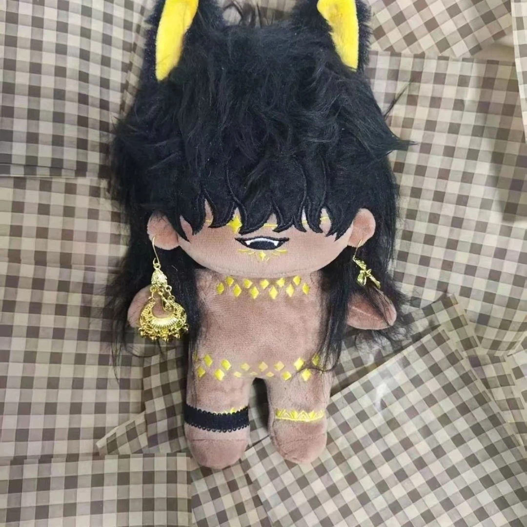 20cmのアニメ「スルタンのゲーム」のぬいぐるみ - スルタン属性の漫画風ぬいぐるみ人形、コスプレ、着せ替え、子供、大人、コレクターズアイテム、綿のギフト