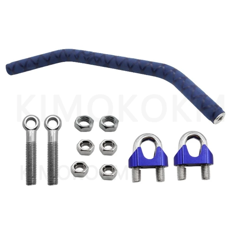 Motorcycle Handlebar Cross Bar Reinforced Thick Handlebar Pull Rod Front Balance Bar Reinforced Motorcycle Modifiable Parts