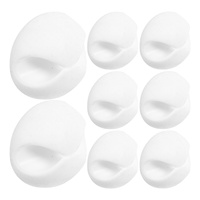 8Pcs Adhesive Cable Clips Wire Organizer Cord Holders USB Cable Management for Home Office Car Cord Keeper Wire Organizer