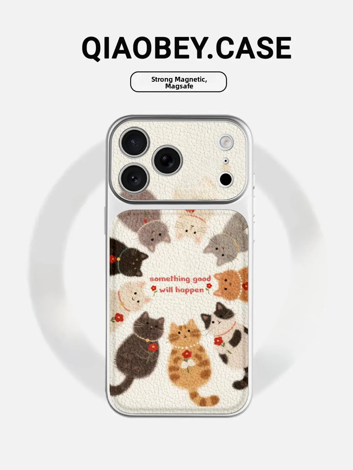 

Cute Flower Phone Case Instantly Turns into 17 Large Compatible with iPhone 17 Full Lens Coverage Anti-Fall...