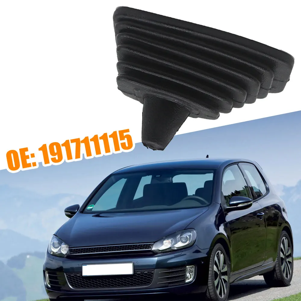 1Pc Black Square Car Gear Shift Gaiter Collars Boot Cover Car Interior Accessories FOR VW GOLF MK2 II JETTA II MK2 191711115