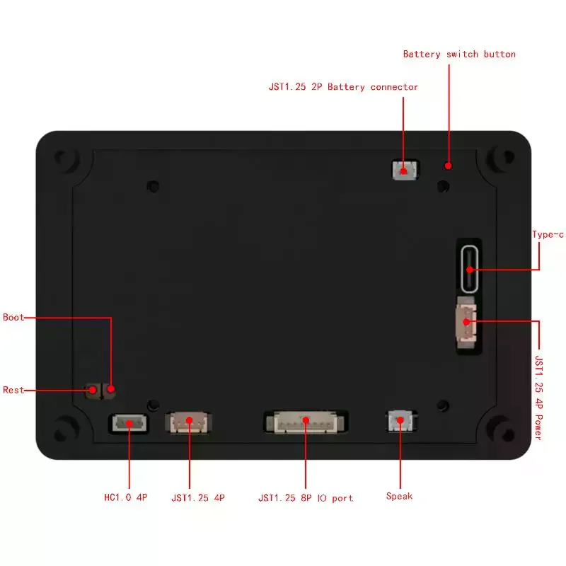 

1 PCS ESP32 Development Board 3.5 Inch IPS Capacitive Touch Screen 480x320 8M PSRAM 16M Flash