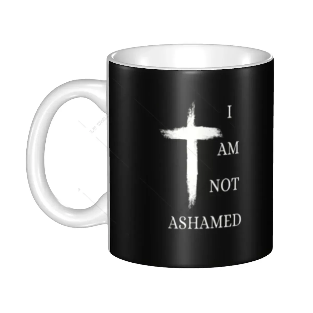 Customized Jesus Is My King Mugs DIY My King Faith Christian God Ceramic Tea Milk Coffee Cup Outdoor Work Camping Beer Mug