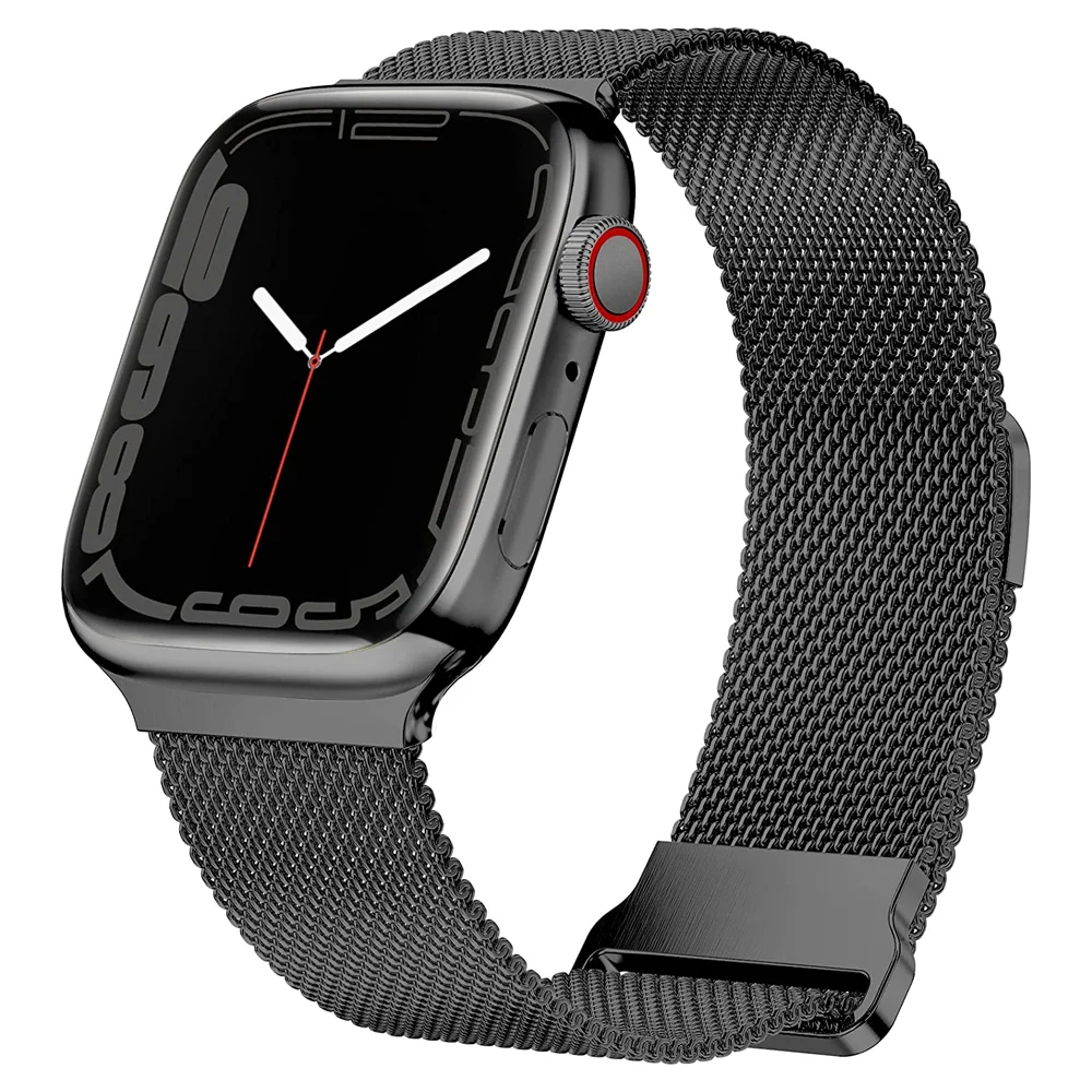 Armband für Apple Watch Band 44 mm 40 mm 45 mm iWatch Band 41 mm 38 mm 42 mm 45 mm Metallarmband Correa Apple Watch Serie 7 3 4 5 6 SE