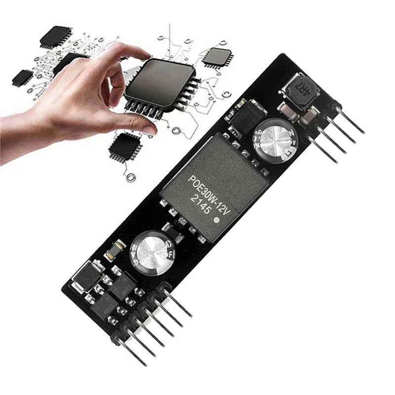 

A51I PM1202 Модуль POE 12 В 2 А Встроенный изолированный контакт поддерживает модуль POE 100 м 1000 м