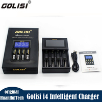 Original Golisi i4 Intelligent Charger LCD Display Battery Charger Fits For Li-ion 18650 20700 Battery Input DC 5V/2A