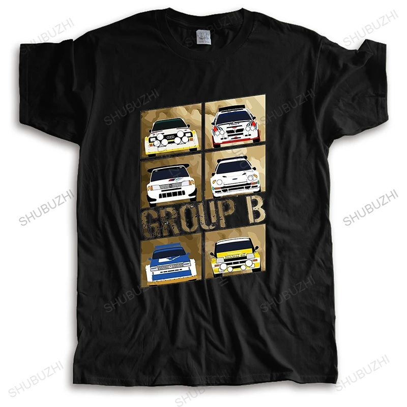 Men t-shirt Group B New Design New Rally Car Tee Shirts Short Sleeve Homme T Shirts Plus Size DIY Tops Men O-neck Teeshirt