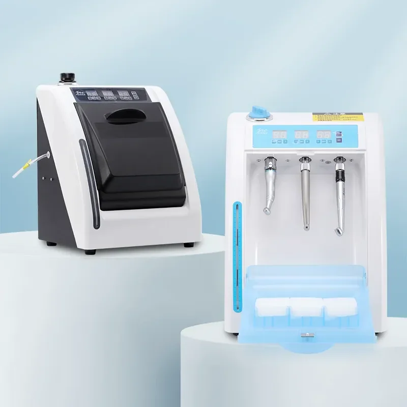 Dental mobile phone cleaning and oiling machine Intelligent four-hole high and low speed slow bending machine Straight