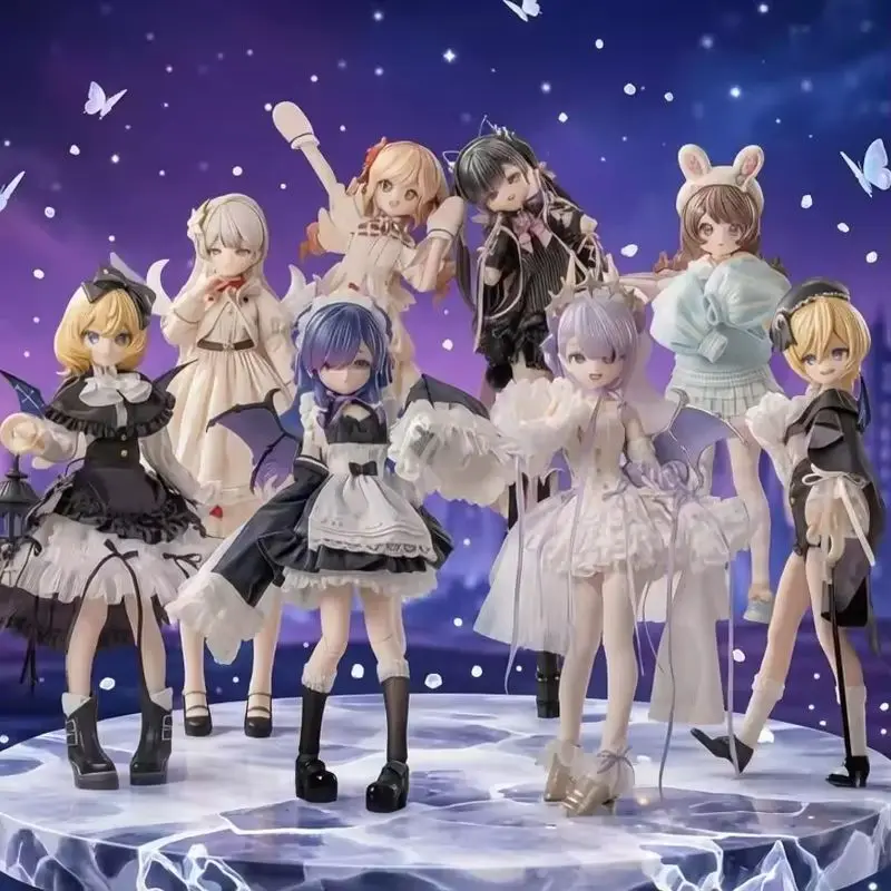 Genuine Light Night Twin Generation 2 Blind Box Sweet Dream Pact Mjd Mystery Box 60cm Articulated Doll Bjd Anime Figures
