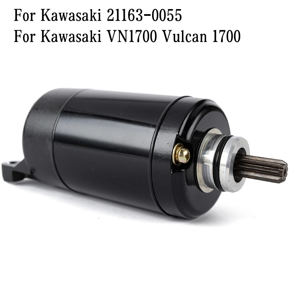 Motorcycle Starter Motor For Kawasaki VN1700 Vulcan 1700 Classic LT Nomad Tourer Vaquero ABS Voyager Custom VN 1700 21163-0055