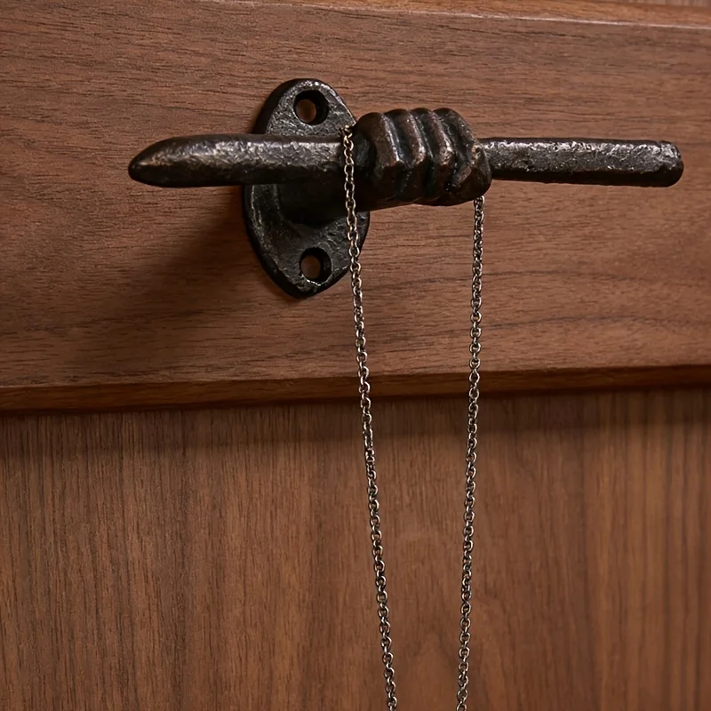Creative Cast Iron Wall Hooks, Entryway Hooks Or Unique Room Decor for Hanging Coats, Wallets, Scarves, Or Jewelry, Utility Hook