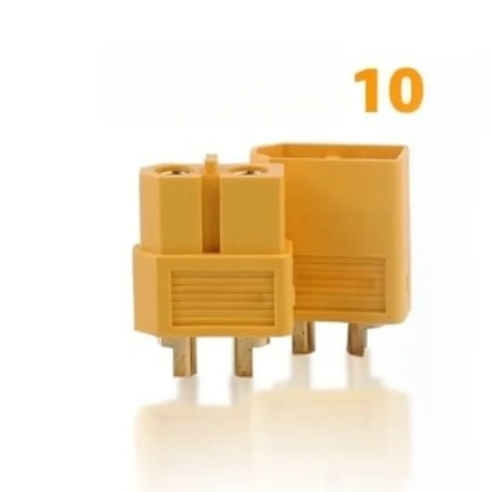

62PCS T Type For XT60 For EC3 Connector Kit with 14AWG Silicone Wire for RC Aircraft Drones and Remote Control Models