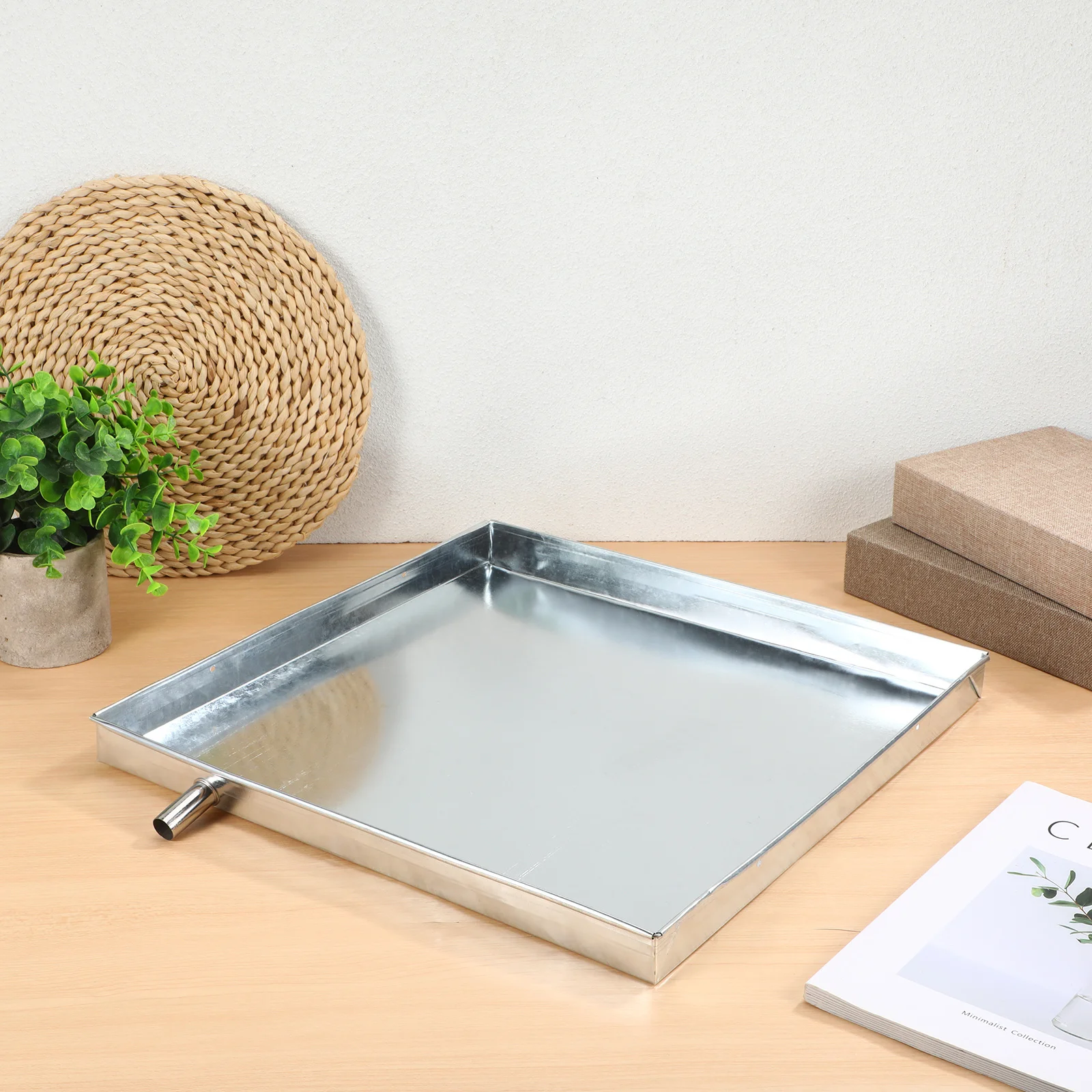 صينية تصريف مكيف الهواء ذات المقاس العالمي، صينية تنقيط محمولة للتيار المتردد والغسالة، ملحقات صائد أرضية متينة #4