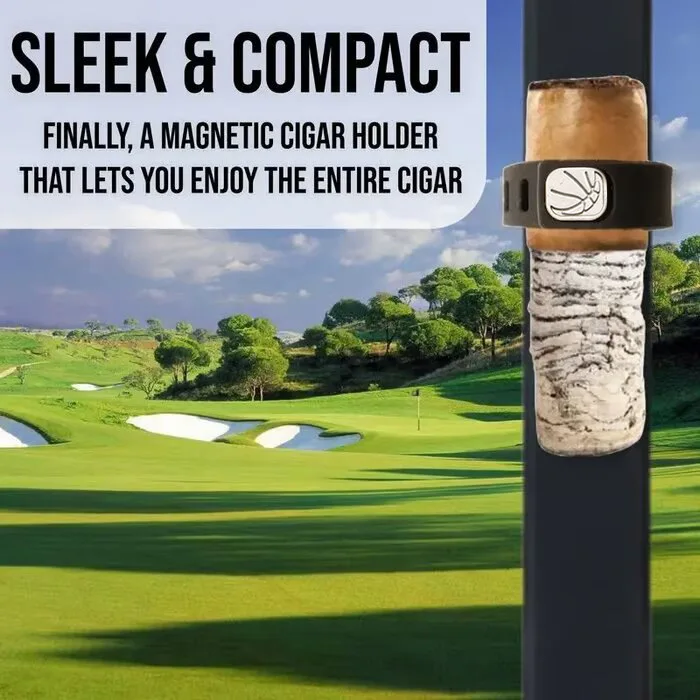 إكسسوارات الغولف جولف المغناطيسي Stogie Holde المحمولة حامل السيجار المغناطيسي عربة الملحقات هدية الموضة الأساسية للمحكمة