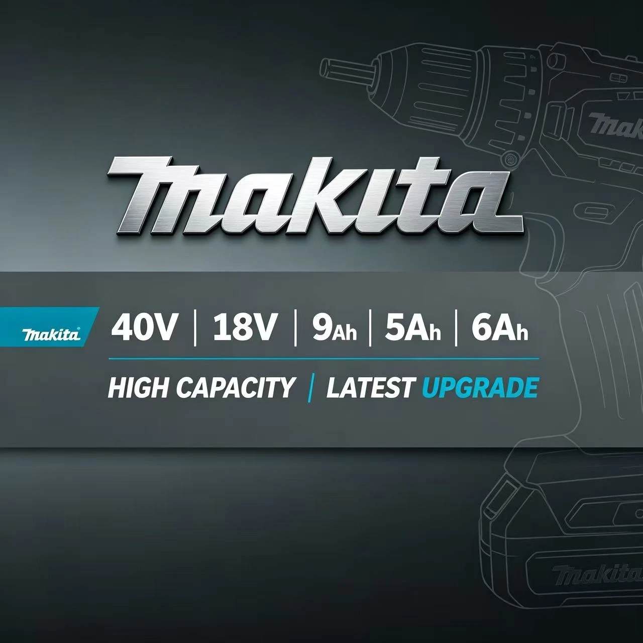 

100% Original Makita 40V Battery Cutting Machine Rechargeable Lithium-ion Battery 5.0Ah, 40V, BL4025，BL4040，BL4020 BL4050