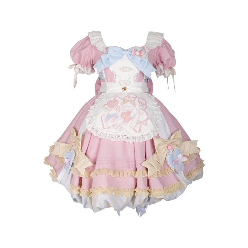 Japanse Sweet Lolita Op Dress Women Elegante Gothic Prinses Feestjurken Met Lange Mouwen Victorian Girly Harajuku Kawaii Vestidos