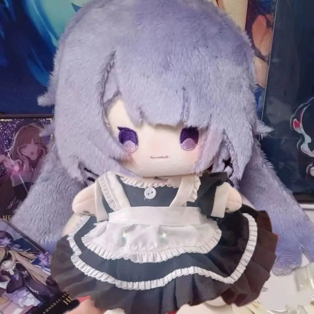 20cm Doll Honkai: Star Rail The Herta Game Anime Plush Doll Body Dress Up Clothes Plushies Stuffed Toys Figures Birthday Gift