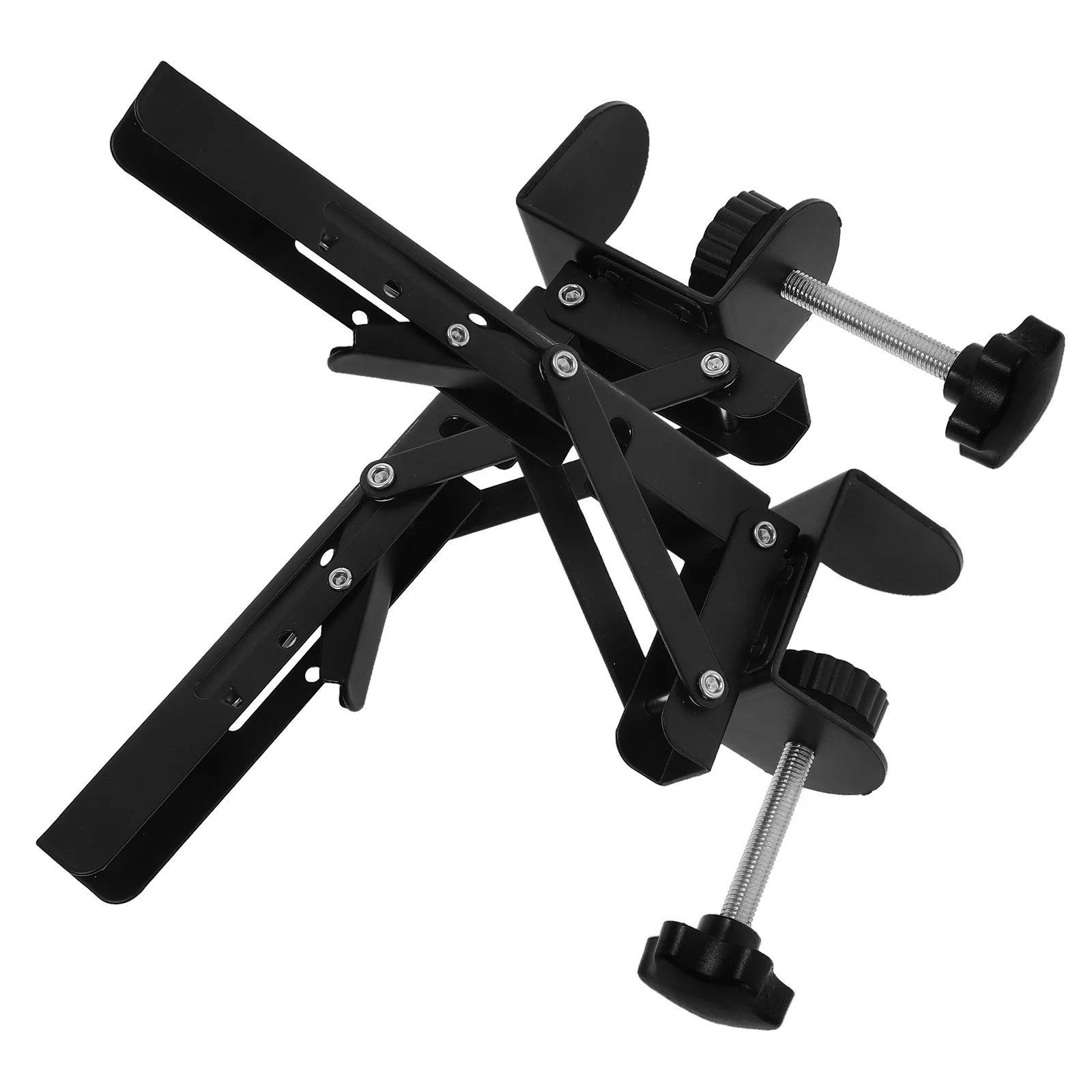 

2Pcs Adjustable Clamp on Desk Armrest Ergonomic Wrist Support No Drill Installation Ideal for Home Office Gaming Setup