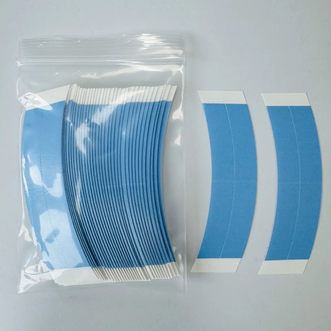 

36pcs/72pcs/108pcs Double Sided Hair Adhesive Tape Adhesive Blue Hair Clip For Lace Wig Extension Tools Lace Front Tape