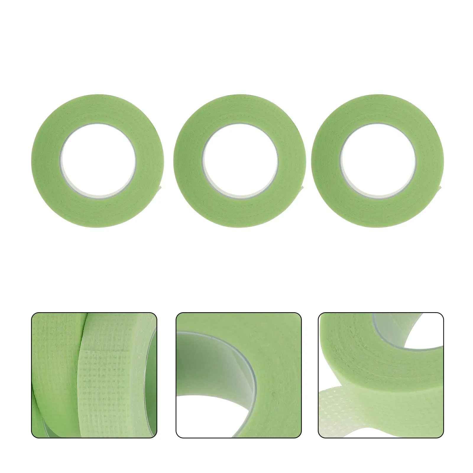 3Pcs Eyelash Extension Tapes Breathable Soft Fabric Lash Isolation Tool for Sensitive Skin Professional Makeup Artist Beauty