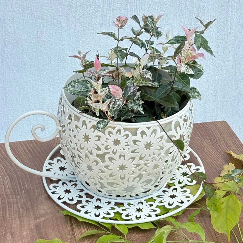 Iron Flowerpot Holder Metal Shelves Display Flower Modern Veranda Flowerpot Hanger Creative Garden Furniture Decoration Outdoor