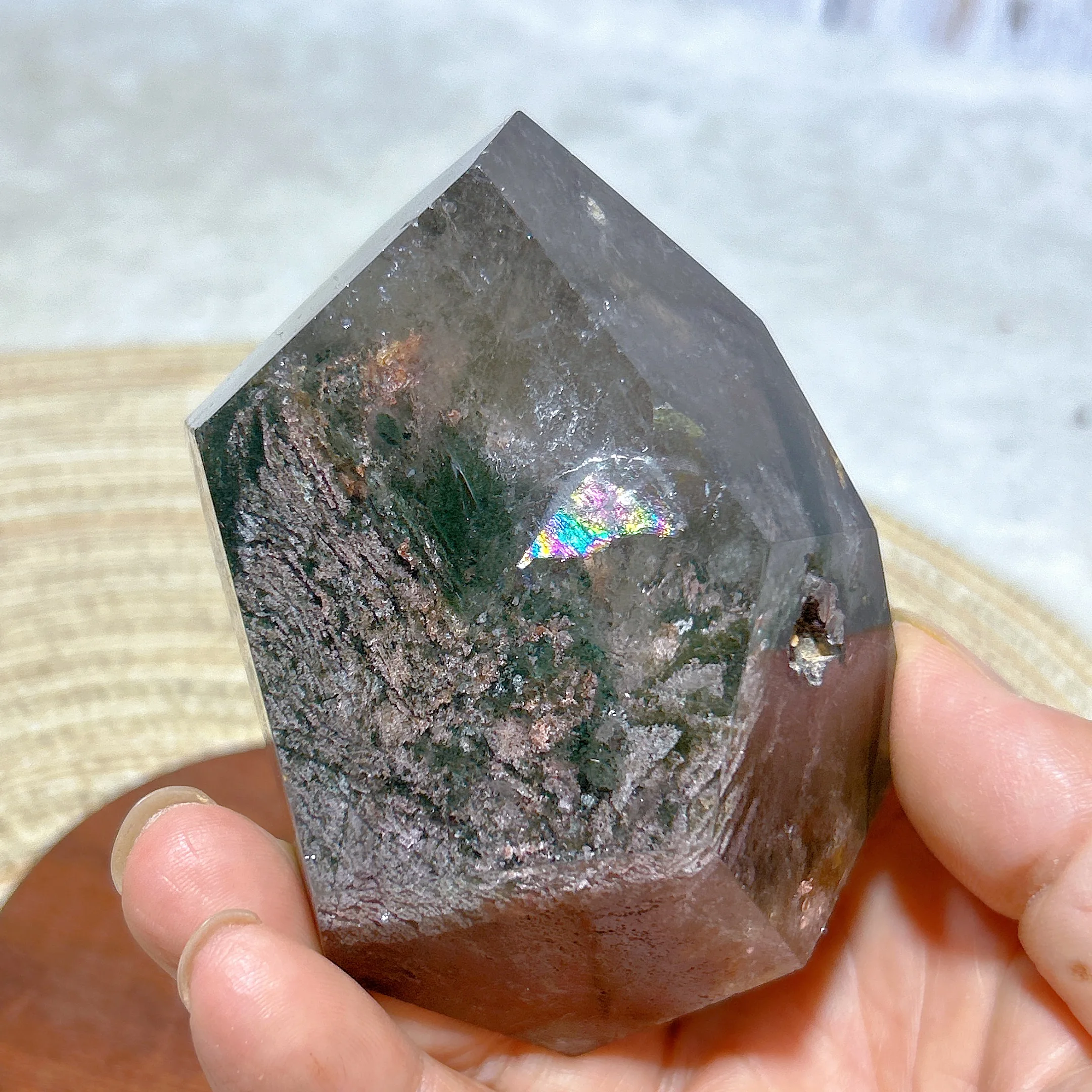 Natural Crystal Brazil Garden Quartz Big Free Form Healing High Quality Gemstone Mineral Energy Reiki Home Decorations Gift