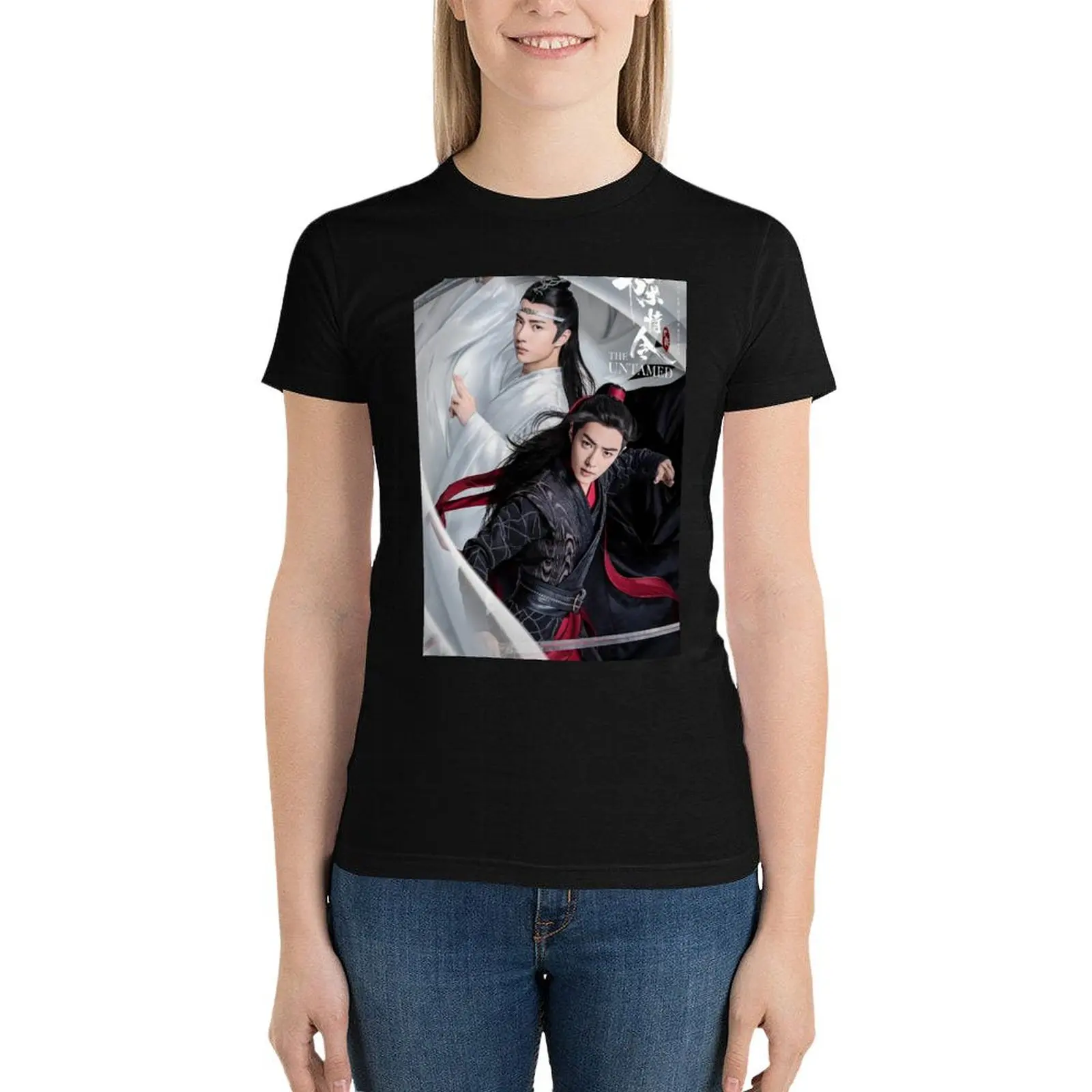 

THE UNTAMED 2019 poster mdzs T-Shirt summer top kawaii clothes t-shirts for Women loose fit