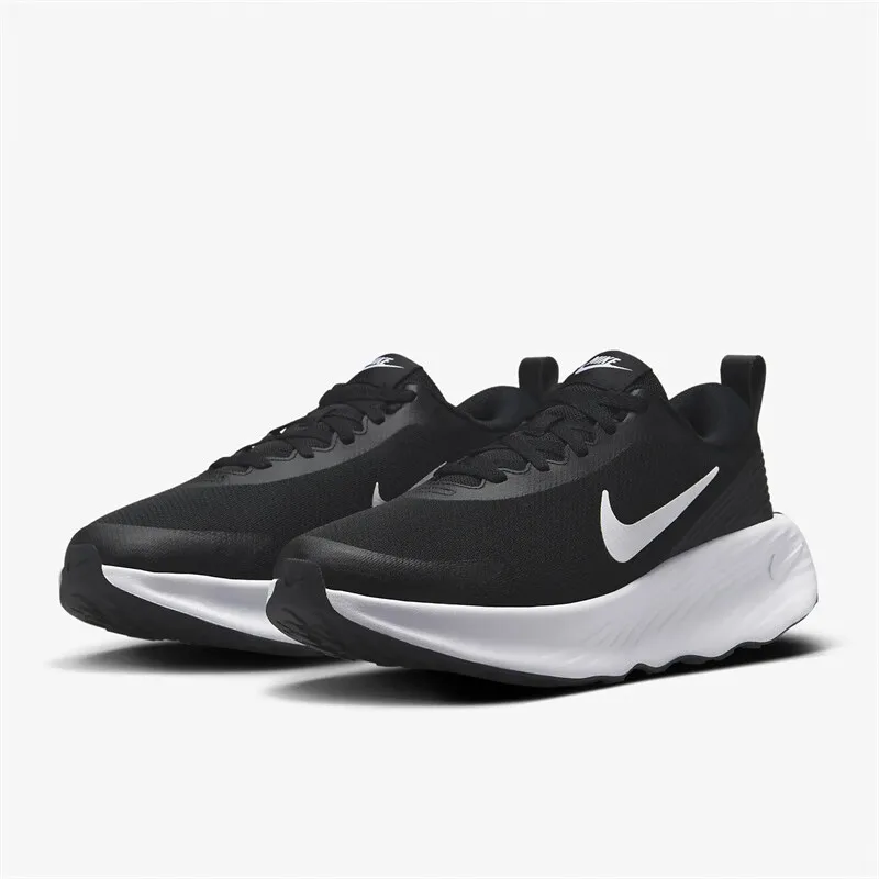 

Nike Thick-Soled Cushioning High-Elastic Foam Outdoor Men's Running Shoes New Lightweight Comfortable Widened Toe Daily Light Running Shoes Promina Grooved Outsole Black and White Versatile Casual Sports Shoes Commuting Recommendation Fv5285-002