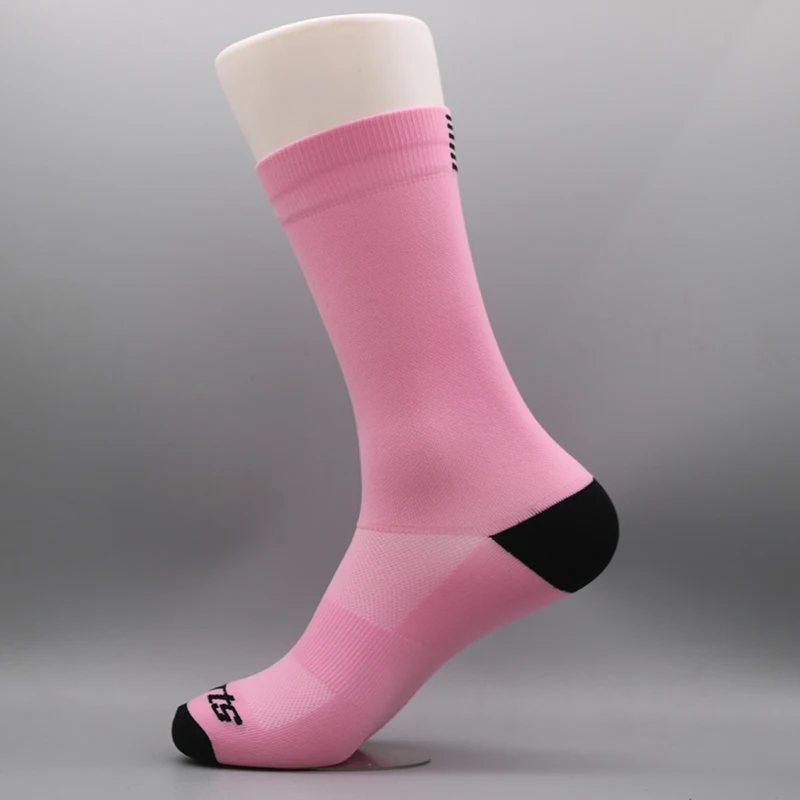 Chaussettes de compression respirantes professionnelles pour hommes et femmes, chaussettes de cyclisme, chaussettes de sport, course à pied, basket-ball